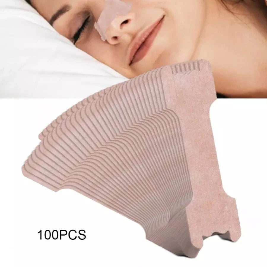 100Pcs Anti Snoring Nasal Strips