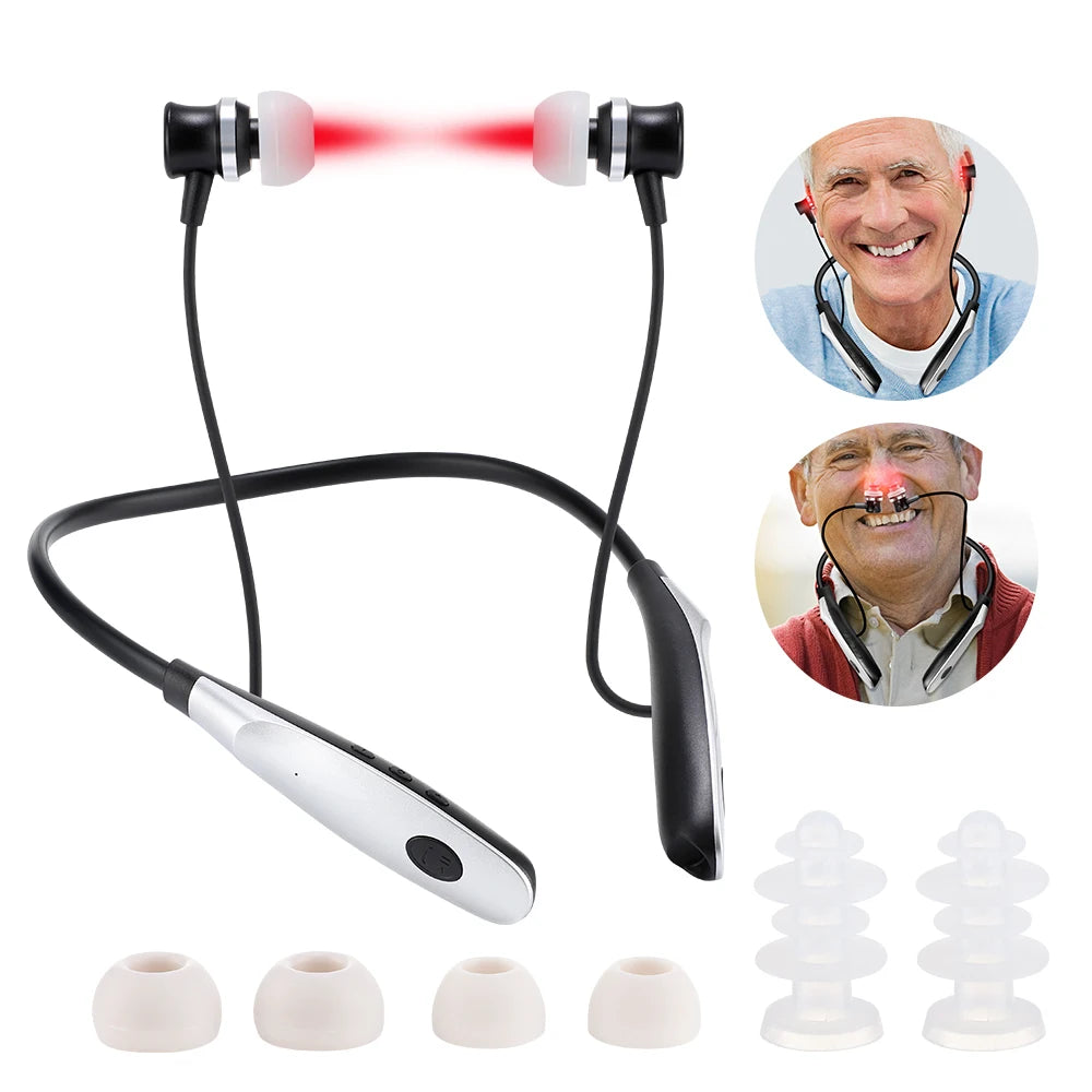 650nm Laser therapy Tinnitus/ Sinusitis Ear-Nose irradiation