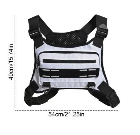 Adjustable Running Chest Bag/ PRO+